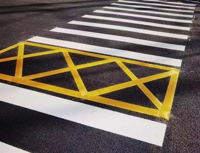 邯郸邯郸园区交通标线施工